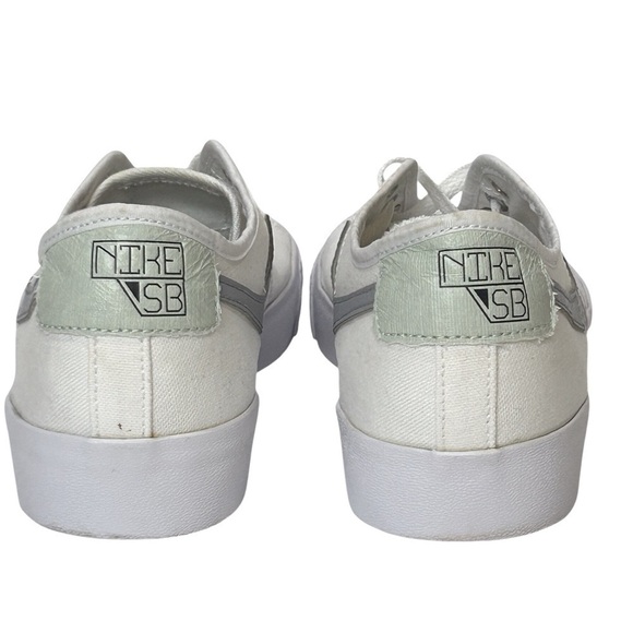 Nike Men SB Daan Van Der Linden X Blzer Court Sneaker Wht/Wolf Gray Size-8 EUC - Picture 4 of 8